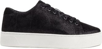 HUB Plateau Hook Nero/Off White - Dames - Sneakers - Zwart - 36 EU - Schoenen