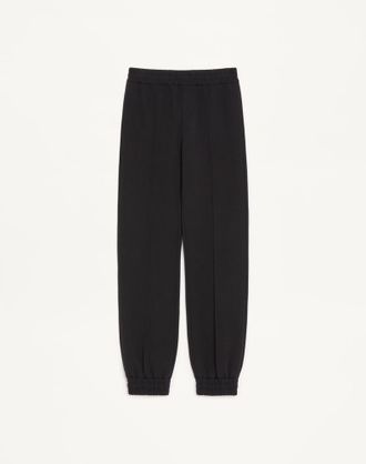 Valentino Valentino cotton jogging trousers with VGold