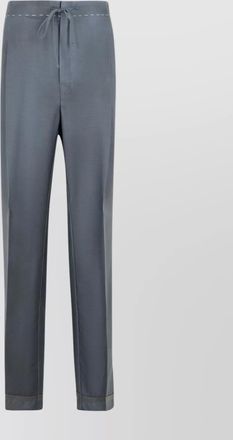 Maison Margiela wool blend trousers drawstring waist