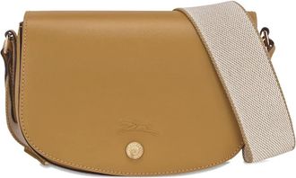Longchamp Borsa a spalla in pelle - Marrone
