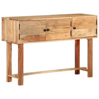 vidaXL Aparador De Madera Maciza De Acacia 115x35x75 Cm Vidaxl