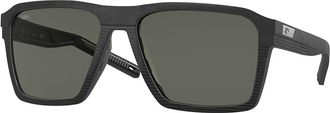 Costa 6S9083 Antille Polarized 908302 Mens Sunglasses Black Size 58