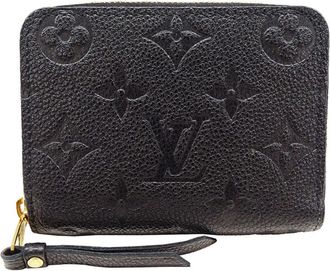 Louis Vuitton Black Noir Monogram Empreinte Coin Purse/Coin Case (Pre-Owned)