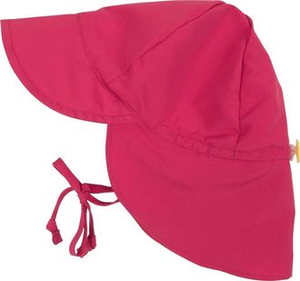 Leveret Flap Swim Hat, UPF 50+ Sun Protection in Hot Pink at Nordstrom, Size 9-12 M