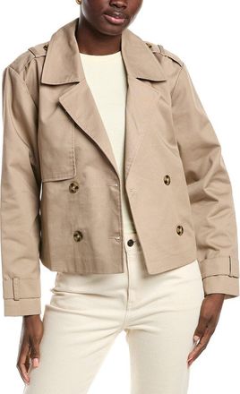 French Connection Cropped Trench Coat