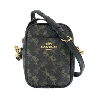 Coach Borsa a spalla Pre-owned in PVC e Pelle - - Pre-owned - Donna - Nero - ONE SIZE