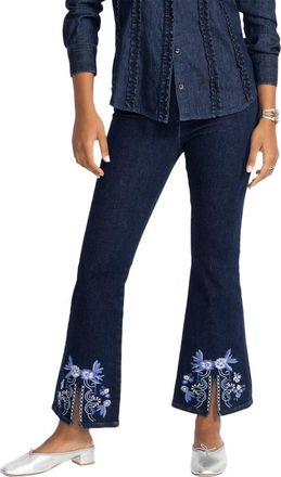 Johnny Was The Slit Pull-On Kick Flare Jean