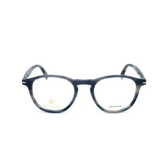 David Beckham Db 1018 Rounded Tortoiseshell Pattern Eyeglasses