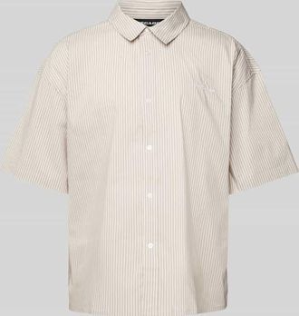 Pegador Freizeithemd mit Knopfleiste in Taupe, Gr&ouml;&szlig;e XL