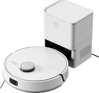 OEM Robot Aspirador Con Navegaci&oacute;n Lidar Y Funci&oacute;n De Autovaciado, Color Blanco