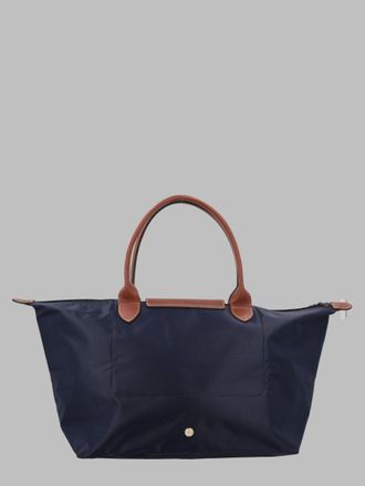 Longchamp Womens Shoulder Bag Le Pliage One Blue Polyamide