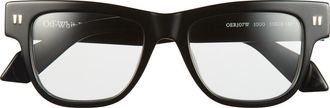 Off-white 51mm Square Optical Glasses in Black at Nordstrom Rack