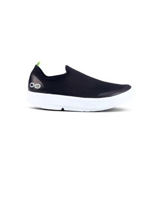 Oofos Womens Oomg Eezee Shoe In White/black