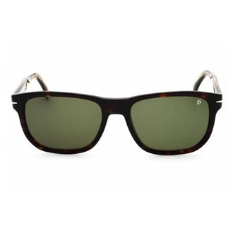 David Beckham Mens Brown Havana Rectangular Sunglasses DB1045S086QT