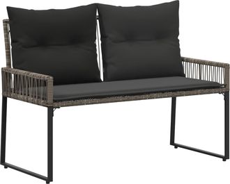 vidaXL Banco De Exterior 2 -seater 4 Uds. 110 X 59 X 82 Cm Rectangular Vidaxl