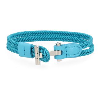 Tom Ford Bracelets, male, Blue, Size: L Braided Nylon Bracelet