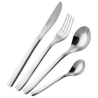 Tescoma Cuberter&iacute;a De Acero Para Mesa, 24 Piezas, Banquete, Tescoma