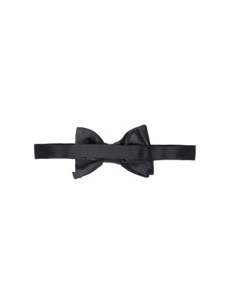 Tom Ford Mens Ties Black Silk Mulberry