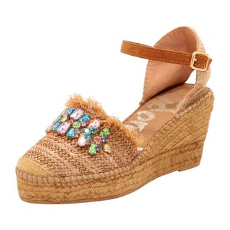 Vidorreta 0330 Rafia Cristal - - Shoes - Donna - Beige - 37 EU