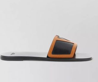 Valentino Garavani viva superstar open toe flat slides