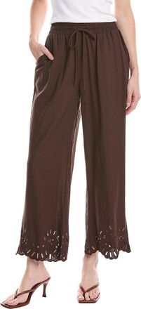 Nanette Lepore Linen-Blend Pant