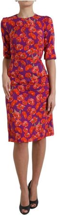 Dolce & Gabbana Midi Kleedjes - Dames - Casual kleedjes - Veelkleurig - XS - Kleedjes
