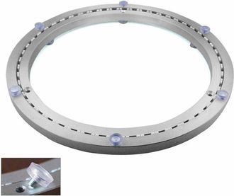OEM Plateau Tournant - Acier Inoxydable - 35 Cm - 300 Kg - Rotation 360&deg; - 1 Pi&egrave;ce