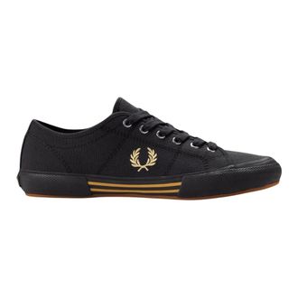 Fred Perry Sneakers, male, Black, Size: 12 US B708 Sneakers