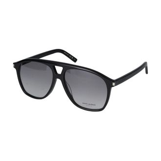 Saint Laurent Sunglasses, female, Black, Size: 58 MM Dune Sunglasses