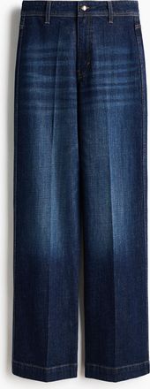 H&M Wide High Jeans - Blue