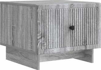 vidaXL Mesa De Caf&eacute; Gris Sonoma 49 X 50 X 40 Cm Madera De Ingenier&iacute;a Vidaxl