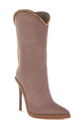 London Rag Ashipa Western Boot in Taupe at Nordstrom Rack, Size 5