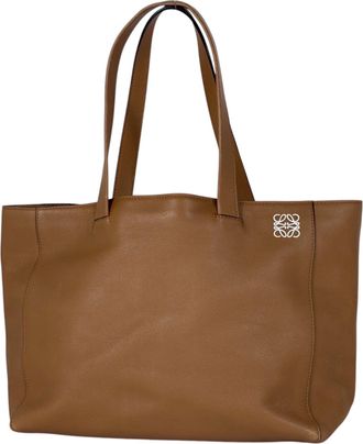 Loewe Brown Leather Tote Bag (Pre-Owned)