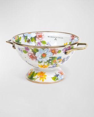 MacKenzie-Childs Small Flower Market Colander