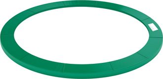 HOMCOM Homcom - Cubierta De Protecci&oacute;n Acolchada Borde De Seguridad Para Trampolines Con Di&aacute;metro &Oslash;244 Cm Verde