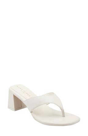 Marc Fisher Arcee Sandal in Ivory at Nordstrom, Size 6.5
