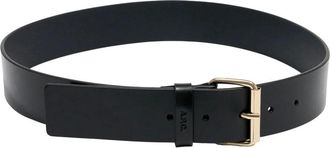 A.P.C. Belts, female, Black, Size: 80 CM La Ceinture Large Belt