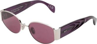 Retro Superfuture Paarse zonnebril - unisex - Zonnebrillen - Paars - 54 MM - Accessoires
