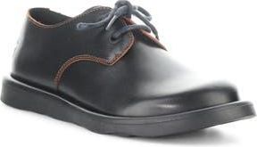 FLY London Teni Lace-Up Shoe in 010 Black/Red Java at Nordstrom Rack, Size 6-6.5Us / 37Eu