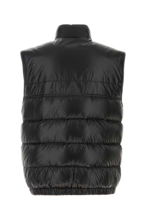 Moncler Mens Black Nylon Sleeveless Uychi Down Jacket 999 Piumini