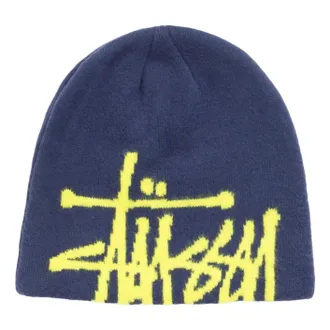 St&uuml;ssy Brushed Out Basic Skullcap Navy 1321279-NAVY