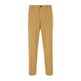 Nine In The Morning Heren, Broeken, Beige, Maat: L Katoen