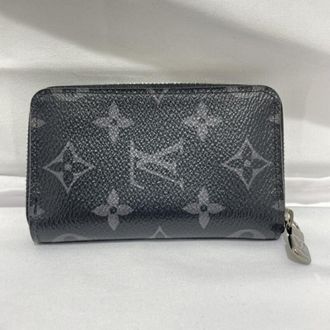 Louis Vuitton Monogram Eclipse Black Monogram Eclipse Monogram Eclipse Coin Purse/Coin Case (Pre-Owned)