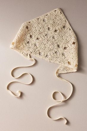 Unreal Fur Crochet Hair Scarf