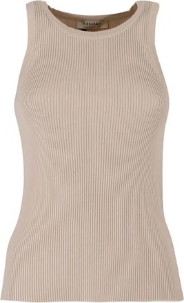 Max Mara Canotta a coste - Toni neutri