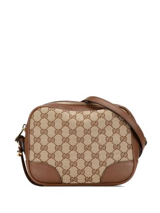 Gucci 2000-2015 GG Canvas Bree crossbody bag - Brown