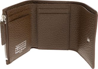 Maison Margiela Leather Wallet, Unisex, Brown