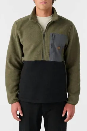 O'Neill Colton High Superfleece Jacket In Army
