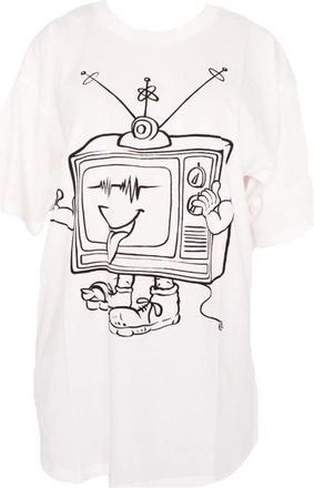 Jeremy Scott 4001C Tee - Dames - T-shirts - Wit - XS - Tops