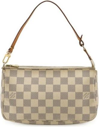 Louis Vuitton Pre-owned Shoulder Bags, female, Beige, Size: ONE SIZE Pre-owned Vintage Shoulder Bag